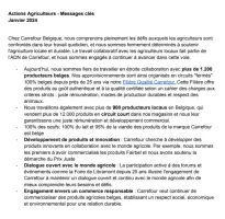 Pour votre information.